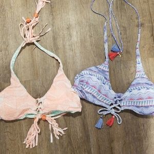 Victoria's Secret Swim - 2 reversible VS bikini tops Victoria's Secret Swim - 2 reversible VS bikini tops